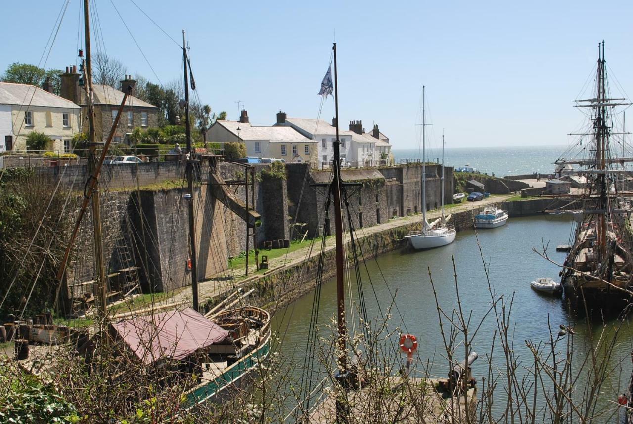 The Lodge, Polgooth St Austell Dış mekan fotoğraf